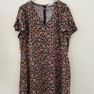 The Loft Plus Size Floral Dress